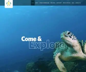 Aquradive.com(Scuba Diving in Komodo Island) Screenshot