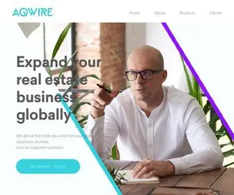 Aqwire.io(AQWIRE) Screenshot