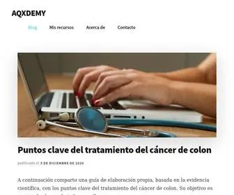 AqxDemy.com(Inicio) Screenshot