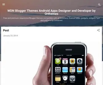 AR-Themes.ml(WDN Blogger Themes Android Apps Designer and Developer by Orthemes) Screenshot