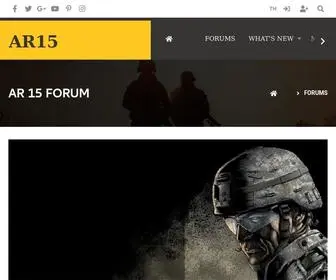 AR15-Forum.com(AR 15 Forum) Screenshot