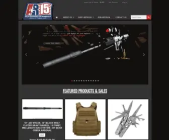 AR15Goa.com(15 Gun Owners of America) Screenshot