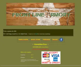 AR15Gunsmith.com(Front Line Armory) Screenshot