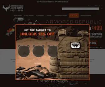 AR500Armor.com(AR500 Armor) Screenshot