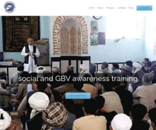 Araa.org.af(Ansari Rehabilitation for Afghanistan) Screenshot