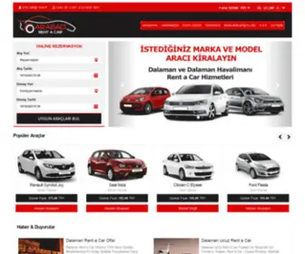 Arabacirentacar.com(Dalaman Rent a Car) Screenshot
