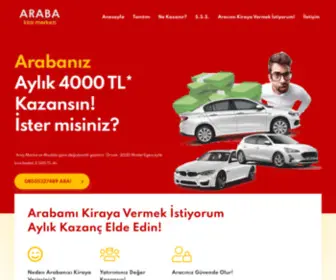 Arabakiramerkezi.com(Aracımı Kiraya Vermek İstiyorum) Screenshot