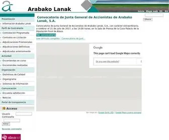 Arabakolanak.com(España) Screenshot