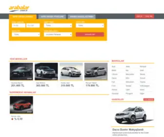 Arabalar.gen.tr(Sıfır Araba Modelleri) Screenshot