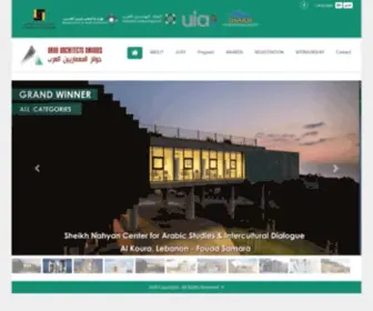 Arabarchitectsawards.com(IIS Windows Server) Screenshot