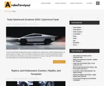 Arabatavsiyesi.com(Araba Tavsiyesi • Bütçene Göre Araba Tavsiyeleri) Screenshot