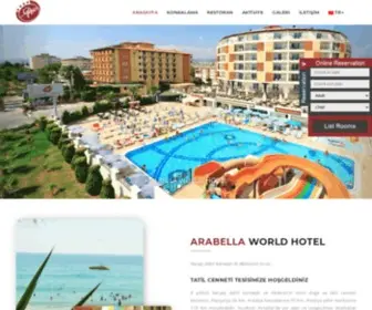 Arabellahotel.com(Arabella World Hotel) Screenshot