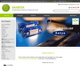 Arabesk.biz(Artisanat du monde) Screenshot