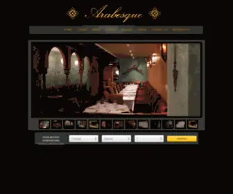 Arabesquenewyork.com(Restaurant & Lounge) Screenshot