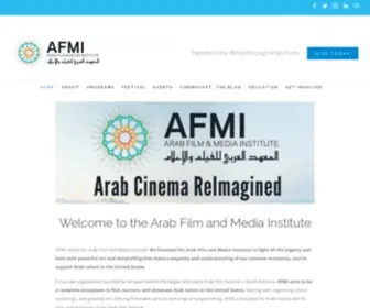 Arabfilminstitute.org(Arab Film and Media Institute (AFMI)) Screenshot