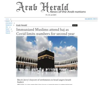 Arabherald.com(Arab Herald) Screenshot