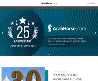 Arabhorse.com(Arabian Horses) Screenshot