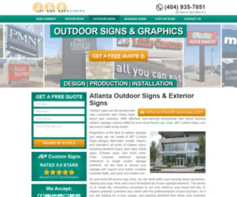 Arabhorsesoc-UK.com(Every outdoor sign you need to promote your Atlanta business) Screenshot