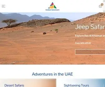 Arabian-Adventures.com(Desert Safari in DubaiDeals and Package Price) Screenshot