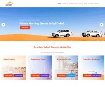 Arabian-Safari.com(Desert Safari Dubai) Screenshot