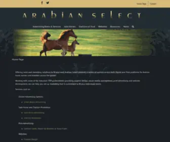 Arabian-Select.com(Arabian Select) Screenshot