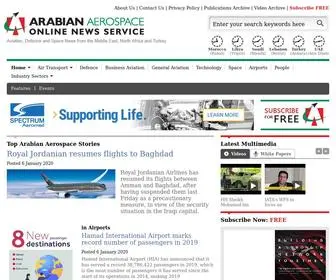 Arabianaerospace.aero(Arabian Aerospace) Screenshot