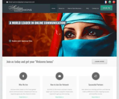 Arabiancompanions.com(Arabiancompanions) Screenshot