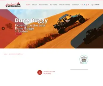 Arabianexpedition.com(Best Dune Buggy & Quad Bike Rides in Dubai) Screenshot