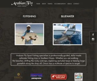 Arabianflysportfishing.com(Arabian Fly Sport Fishing) Screenshot