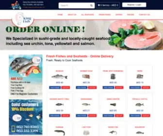 Arabiankingfishexpo.com(Buy Best Fresh Fish Online Delivery) Screenshot