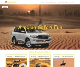 Arabiansafarifun.com(Desert Safari Dubai) Screenshot