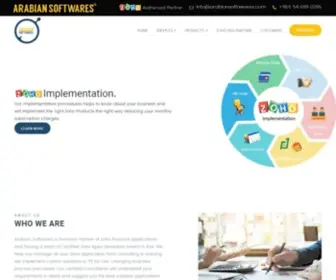 Arabiansoftwares.com(Arabian Software) Screenshot
