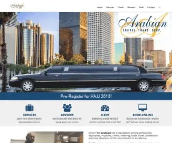 Arabiantc.com(Arabian Travel Trans Corp Arabian Travel Trans Corp) Screenshot
