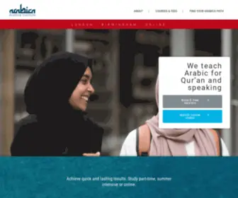 Arabicainstitute.com(Arabica Institute) Screenshot