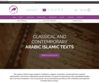 Arabicbookslondon.com(Arabic Books London Your SEO optimized title) Screenshot