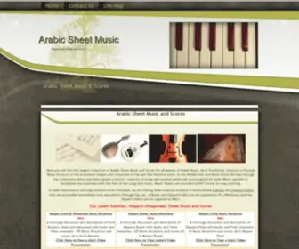 Arabicsheetmusic.com(Arabicsheetmusic) Screenshot