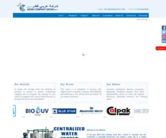 Arabiqatar.com(Arabi Company Qatar W.L.L) Screenshot