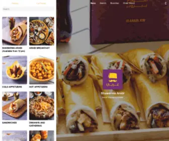 Arabirestaurant.com(Shawarma Arabi) Screenshot