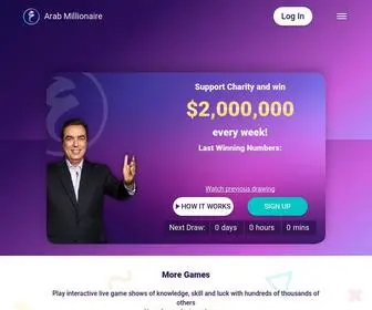 Arabmillionaire.com(Arab Millionaire) Screenshot