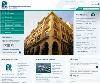 Arabre.com(Arab Reinsurance Company) Screenshot