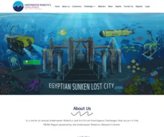 Arabrov.org(UNDERWATER ROBOTICS) Screenshot