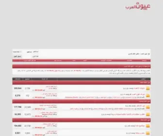 Arabseyes.com(موقع عيون العرب) Screenshot