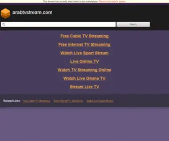 Arabtvstream.com(Arabtvstream) Screenshot