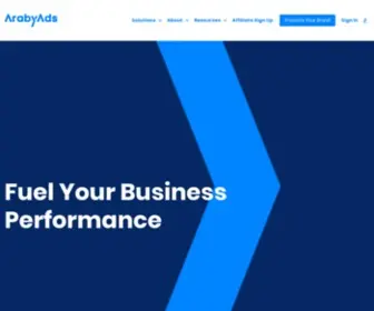 Arabyads.com(Enterprise Ecommerce Marketing Platform) Screenshot