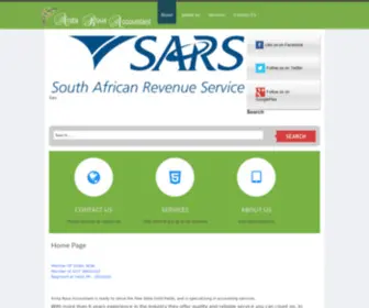 Araccountant.co.za(Joomla) Screenshot