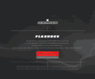 Arachno.de(Arachno FlashDev) Screenshot