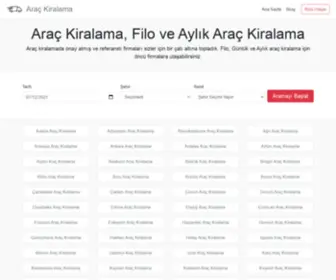 Arackiralamaci.com(Araç Kiralama) Screenshot