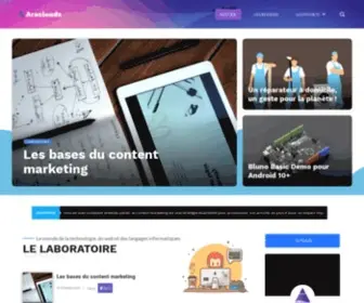 Araclouds.com(Référencer autrement et proprement) Screenshot