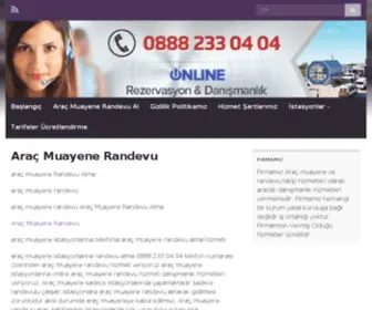 Aracmuayenerandevu.name(Araç) Screenshot