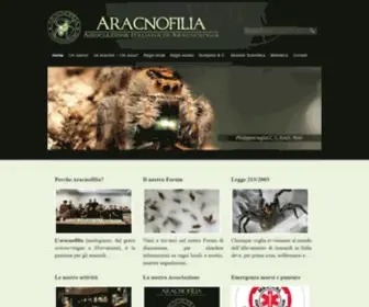 Aracnofilia.org(Aracnofilia) Screenshot